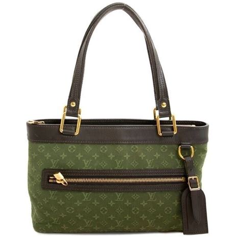 louis vuitton olive green strap bag|louis vuitton green denim handbag.